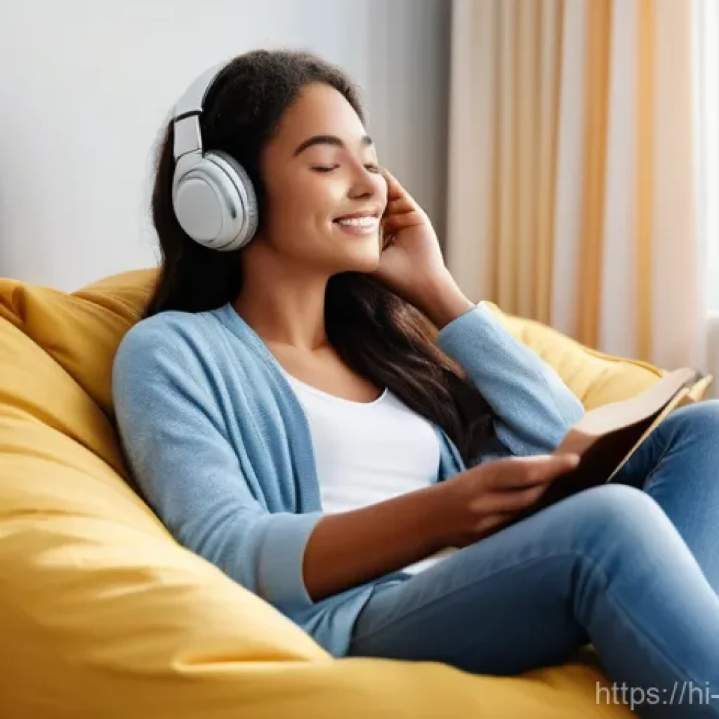 음악테라피사 직무 분석 방법 - **Prompt:** "A serene, sunlit room, imbued with a soft, comforting glow. A young adult, dressed in c...