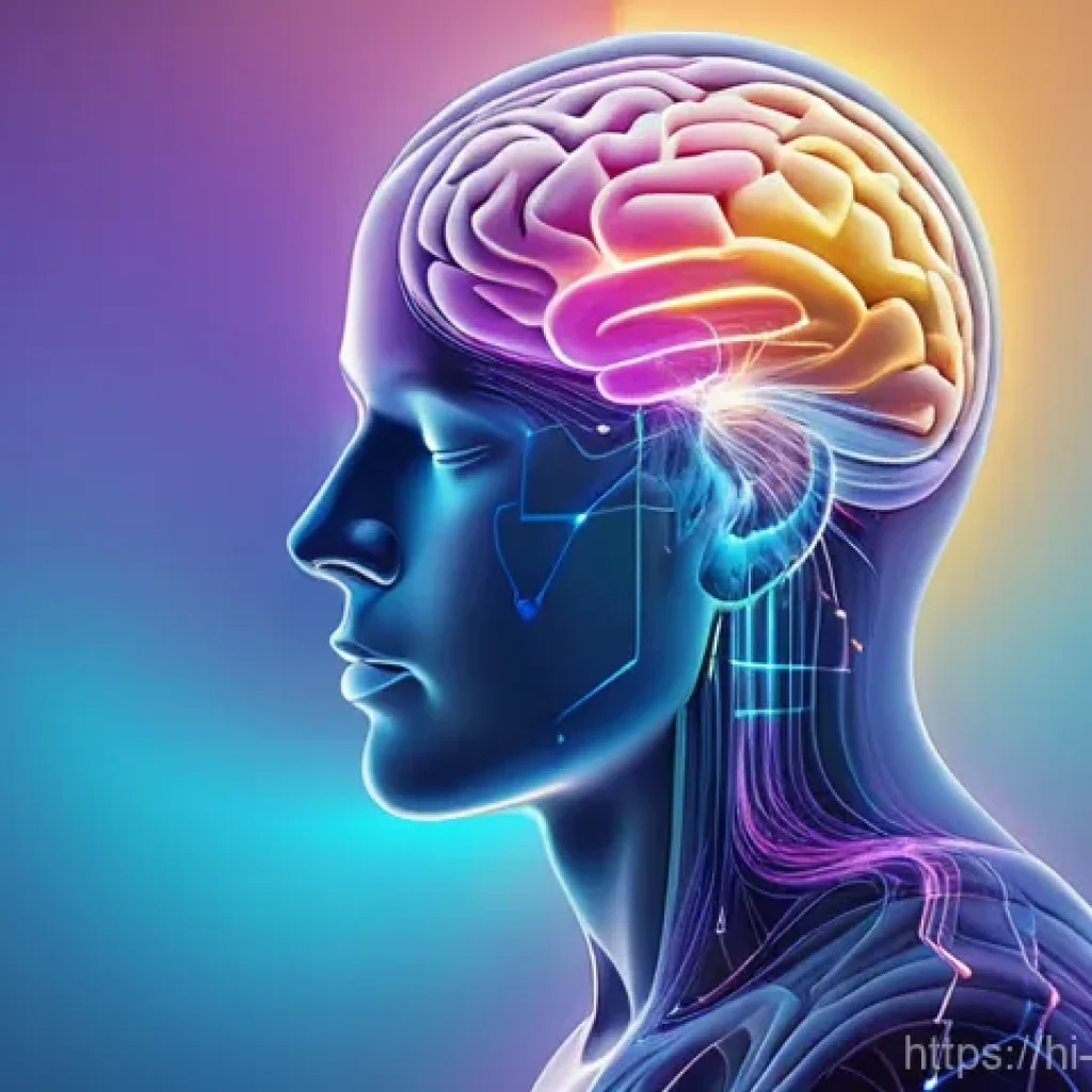 음악테라피사 치료 음악 - **Prompt:** A serene and insightful depiction of the human mind deeply connected with music. In the ...