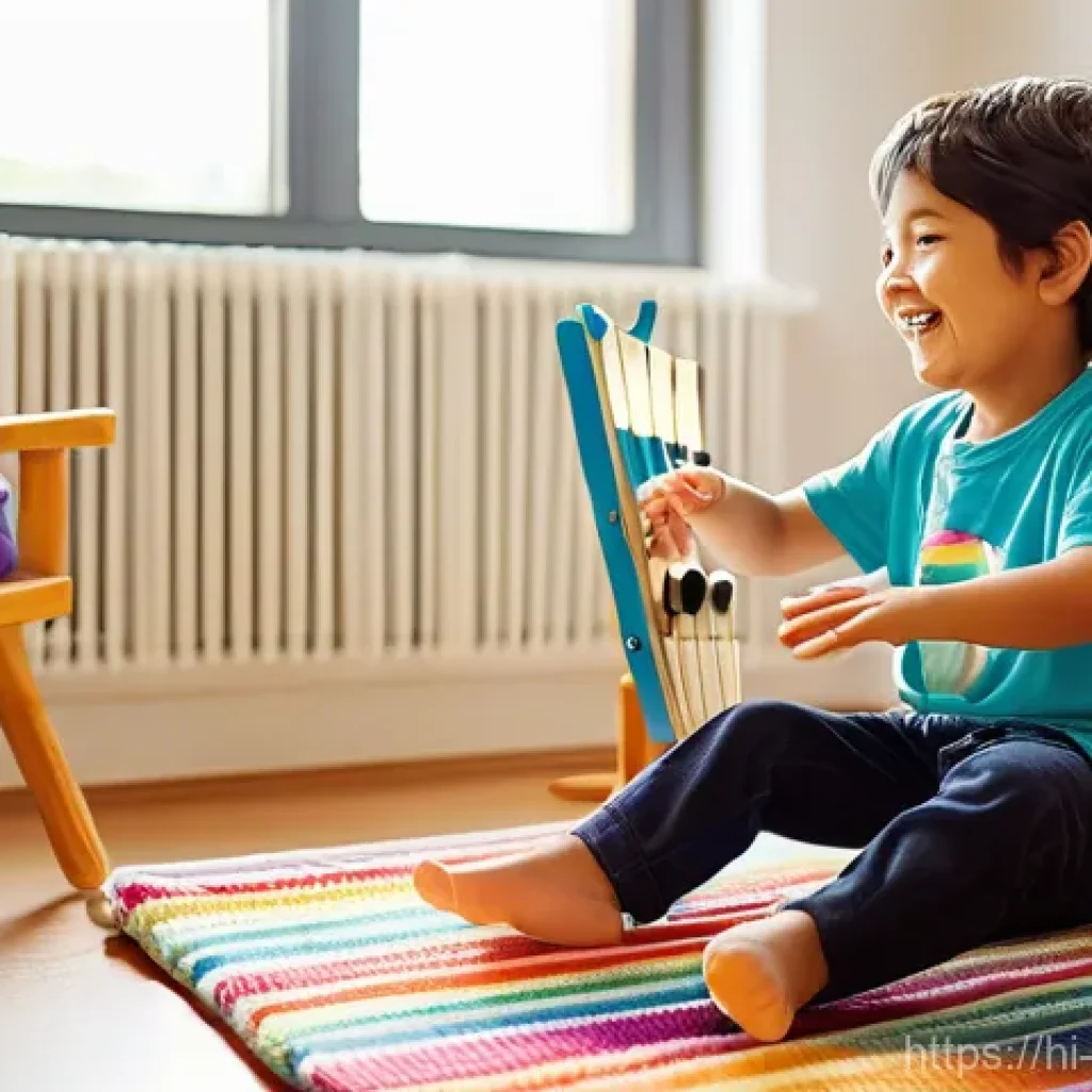 음악테라피사 자격증 교육 과정 - **Prompt 1: Joyful Child Music Therapy Session**
A bright, inviting image of a young child, appr...