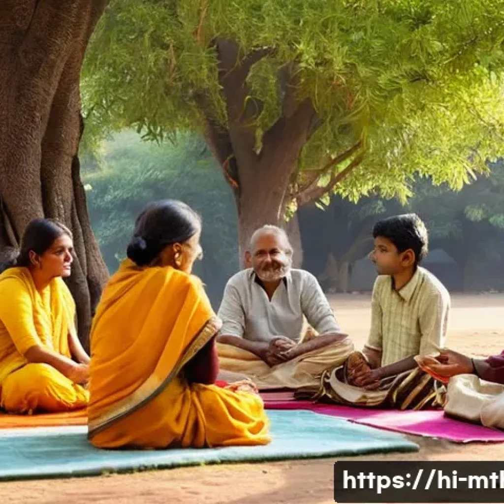 음악테라피사 자격증 취득 후 경로 - **Prompt:** A serene, ancient Indian ashram setting during golden hour. A revered male sage, with a ...