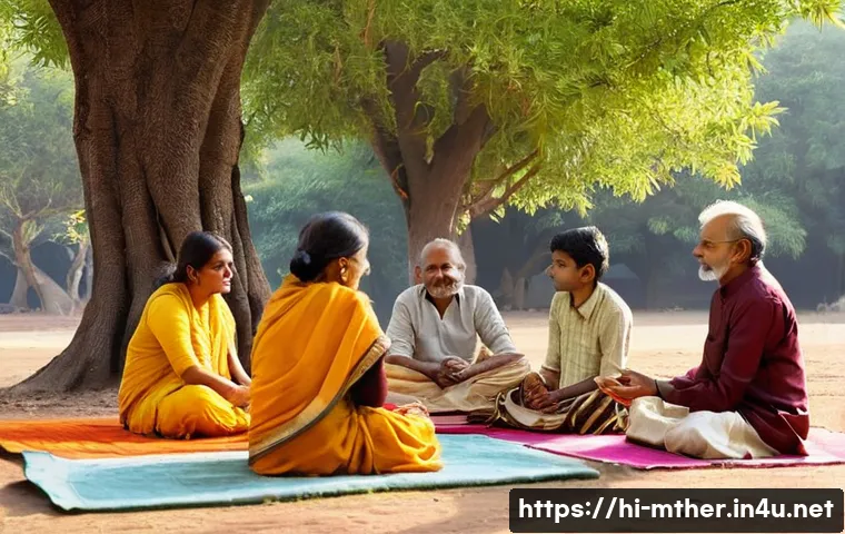 음악테라피사 자격증 취득 후 경로 - **Prompt:** A serene, ancient Indian ashram setting during golden hour. A revered male sage, with a ...